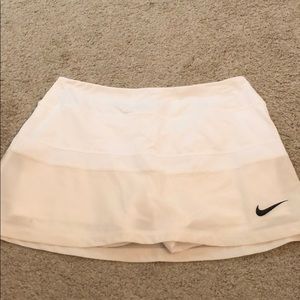 White nike skirt